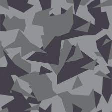 Seamless Geometric Camouflage Pattern