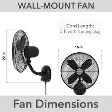 Hunter Classic 16 In 3 Sd Wall Fan