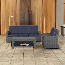 All Weather Outdoor Wicker Sofa Sets