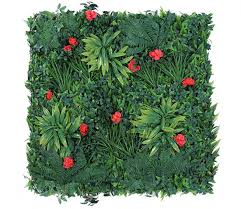 Buy Green And Red Artificial Grass