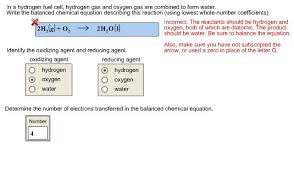 In A Hydrogen Fuel Cell Hydrogen Gas