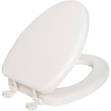 Soft White Toilet Seat