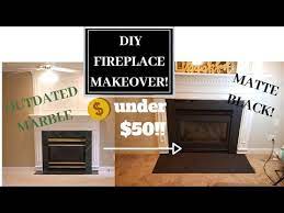 Diy Update Marble Fireplace Rustoleum