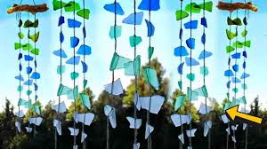 Diy Faux Sea Glass Wind Chime Diy Joy