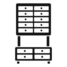 Modular Furniture Icon Simple Vector