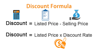 Discount Formula Calculator Examples