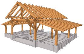 32x28 Monitor Barn Timber Frame Hq
