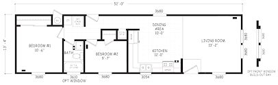 Single Wide Mobile Home Floor Plans