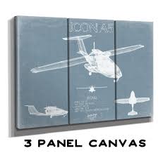 Icon A5 Light Sport Aircraft Blueprint