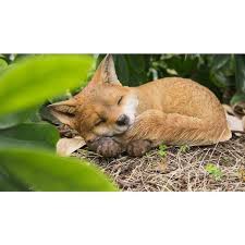 Hi Line Gift Ltd Fox Pup Sleeping