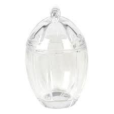 Clayre Eef Glass Jar Egg Ø 9x13 Cm Glass