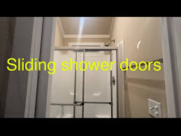 How To Remove The Sliding Shower Doors