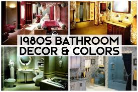 1980s Bathroom Decor Color Schemes