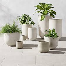 Cement Planters Cb2 Canada