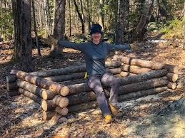 Diy Log Raised Garden Bed Adventurous Way