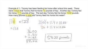 Fractions Decimals Integers Math