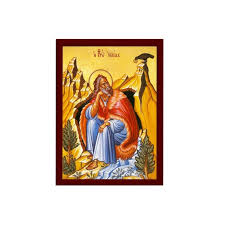 Elijah Icon Handmade Greek