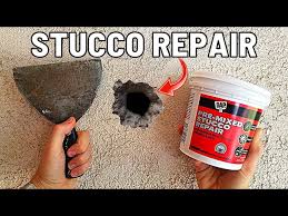 Repair S And Holes In Stucco