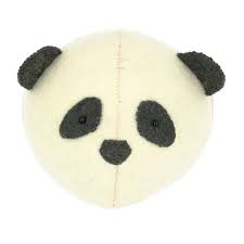 Panda Head Wall Decoration Mini