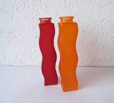 A Set Of Wavy Glass Vases SkÄmt