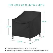 Sunpatio Outdoor Chair Covers 2 Pack