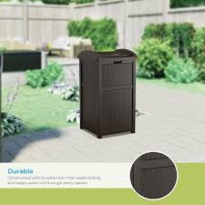Suncast Plastic Trash Hideaway 30