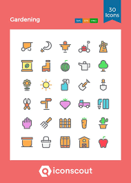 Gardening Icon Pack Available