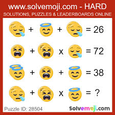 Solvemoji Emoji Math Puzzle 24414
