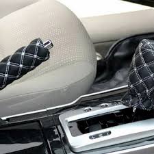 Car Faux Leather Gear Shift Knob Cover
