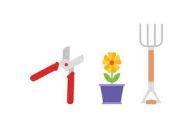 Garden Icon Shovel Graphic By