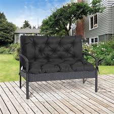 Black Porch Swing Cushion 84b 137bk