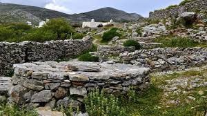 Dry Stone Walls In Amorgos Island