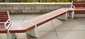 strata beam bench outdoor bench