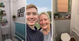 Mum And Son Create Incredible Bathroom