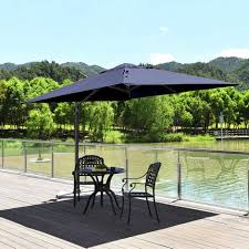 Costway 3m Garden Cantilever Parasol