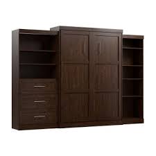 Pur Queen Murphy Bed With Shelving And