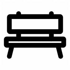 Bench Furniture Outdoor Icon