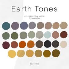 Earth Tone Color Palette New Zealand