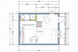 The Off Grid Cabin Floor Plan Small