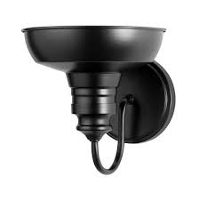 Light Matte Black Farmhouse Wall Sconce