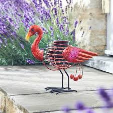 Solar Spiral Flamingo Light
