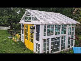 Recycled Window Greenhouse