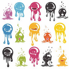 Slime Toy Icon Mucus Symbol Color