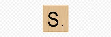 S1 Scrabble Tile Png Klipartz