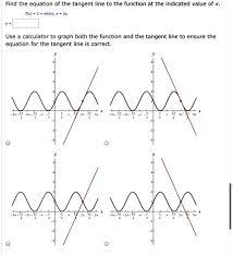 Equation Of The Tangent Line