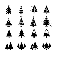 Tree Stencil Vector Images