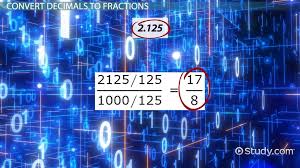 Decimal To Fraction Conversion