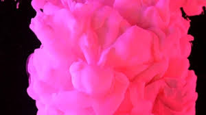 Pink Paint Pour Stock Footage
