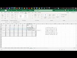 Linear Equations Using Excel Solver