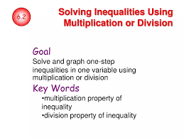 Ppt Solving Inequalities Using